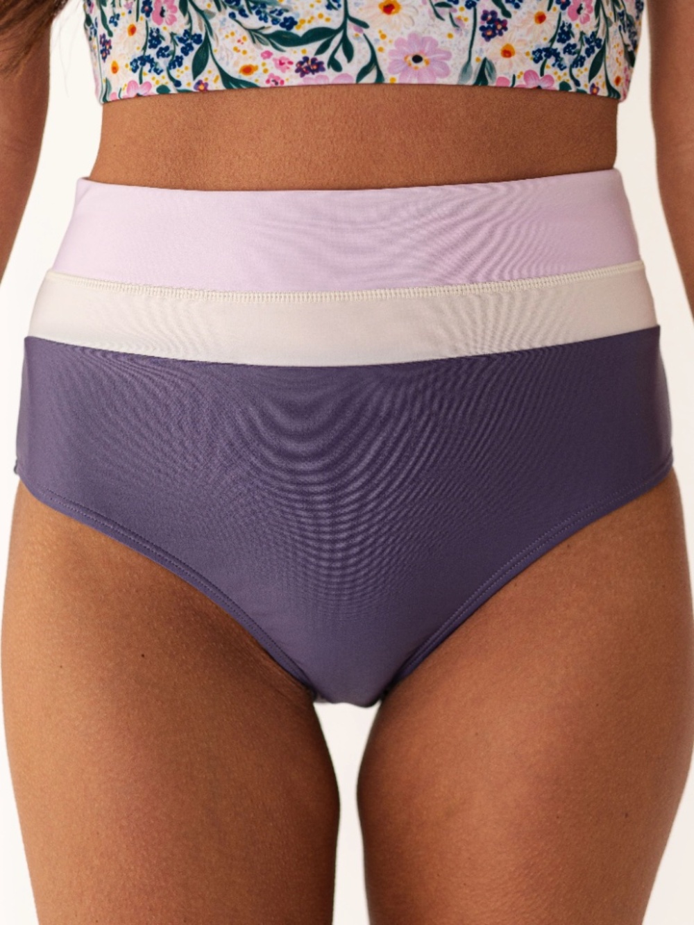 Livy & Kate Maven Mid Rise Bottoms in Mulberry Purple size Medium